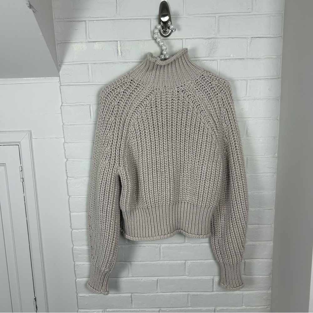H&M Bloggers Fav Chunky Knit Turtleneck Sweater Size S - Picture 7 of 8